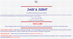 Desktop Screenshot of jacksjoint.com