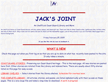 Tablet Screenshot of jacksjoint.com